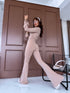 2in1 LUX set "SAVAGE ROSE" - beige